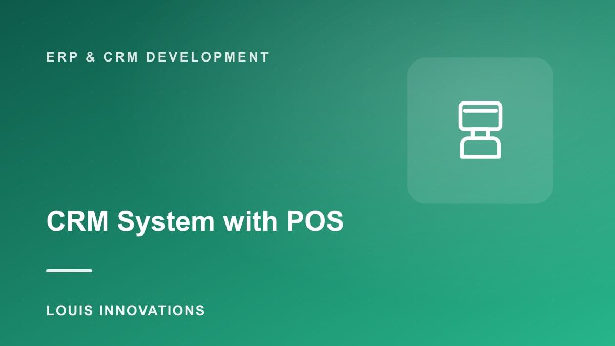 CRM System with POS