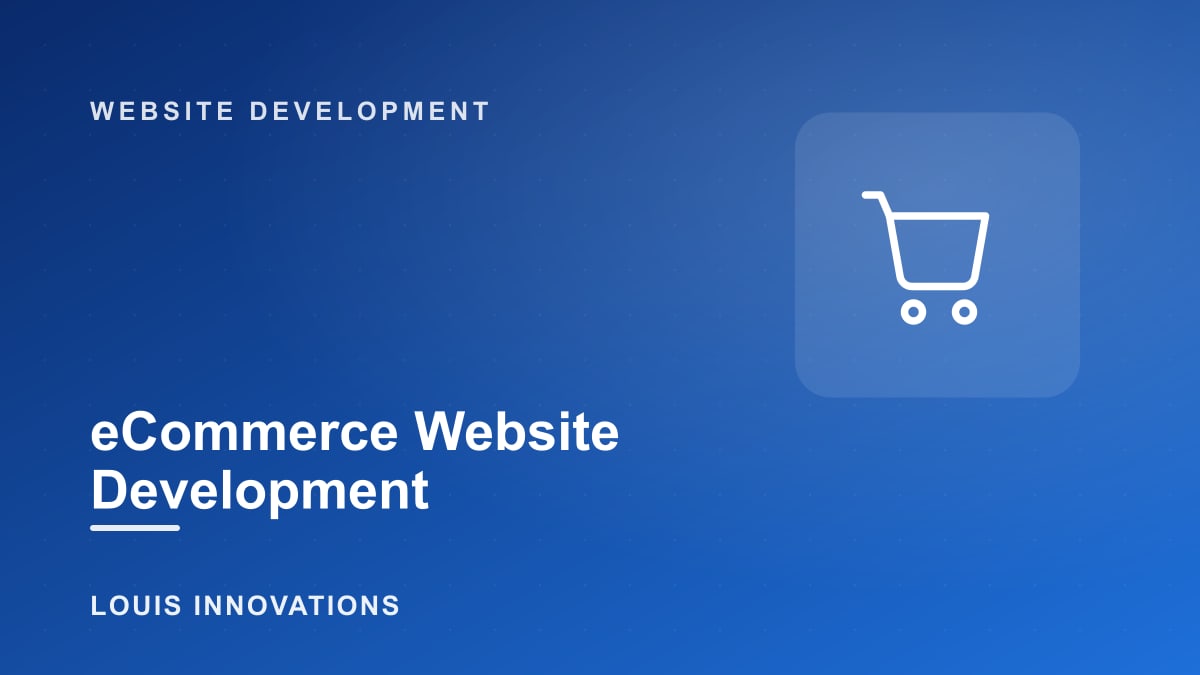 eCommerce Website Development
